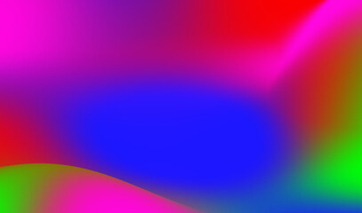 Abstract blend of vibrant colors forming a dynamic, fluid background design