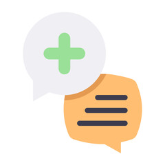 add chat flat style