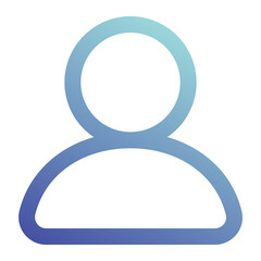 Fototapeta premium person icon for illustration