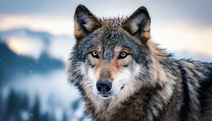 A Wolf in the Midst of Winter
