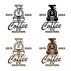 Coffee Roaster Logo Template Set