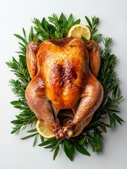 Roasted Chicken with Lemon and Herbs: A Delicious Holiday Meal