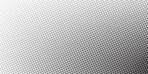 Halftone gradient. Dotted gradient, smooth dots spraying and halftones dot background