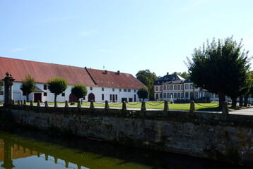 Fototapeta premium Historical Castle in the Village Söder, Lower Saxony