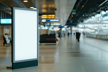 Vibrant Color Picture of Airport Timetable Display
