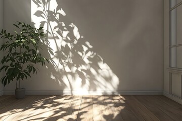 Fototapeta premium Empty room interior empty space background mockup