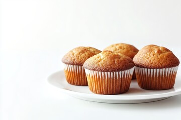 Deliciously freshly baked muffins at a cozy bakery tempting pastry display bright and inviting atmosphere close-up view of treats for food lovers