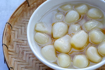 Pickled Scallion, Pickled Japanese leek bulbs