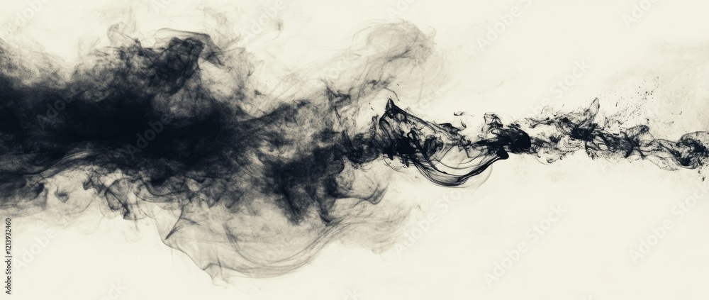 Poster captivating abstract black and white swirling patterns for modern art applications and design projec
