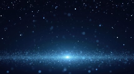 Fototapeta premium Starry sky background. Sparkles, glowing stars/