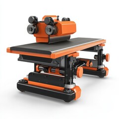 Fototapeta premium Industrial Automated Surface Finishing Machine