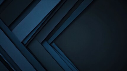 Fototapeta premium Stylish blue background with abstract elements for design, featuring white space in the center for text. Ideal for modern banners and abstract wallpapers.