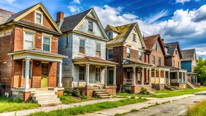 Vacant Homes in Urban Neighborhoods, urban renewal, poverty,  urban renewal, poverty