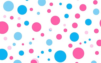 Abstract Colorful Circle Pattern Background
