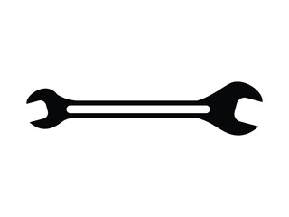 Mechanical wrench tools vector illustration on transparent background