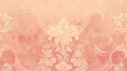 Pink fabric pattern with intricate details adding a sense of sophistication