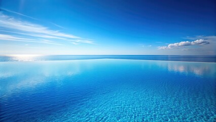 Fototapeta premium serene blue pool water reflection, stillness, calm water, stillness, calm water, scenery, tranquility