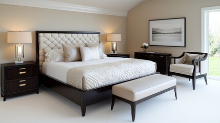 Elegant Master Bedroom Interior