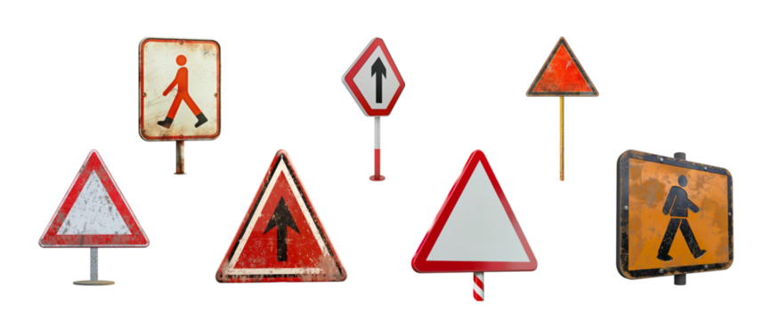 Signs board png pack