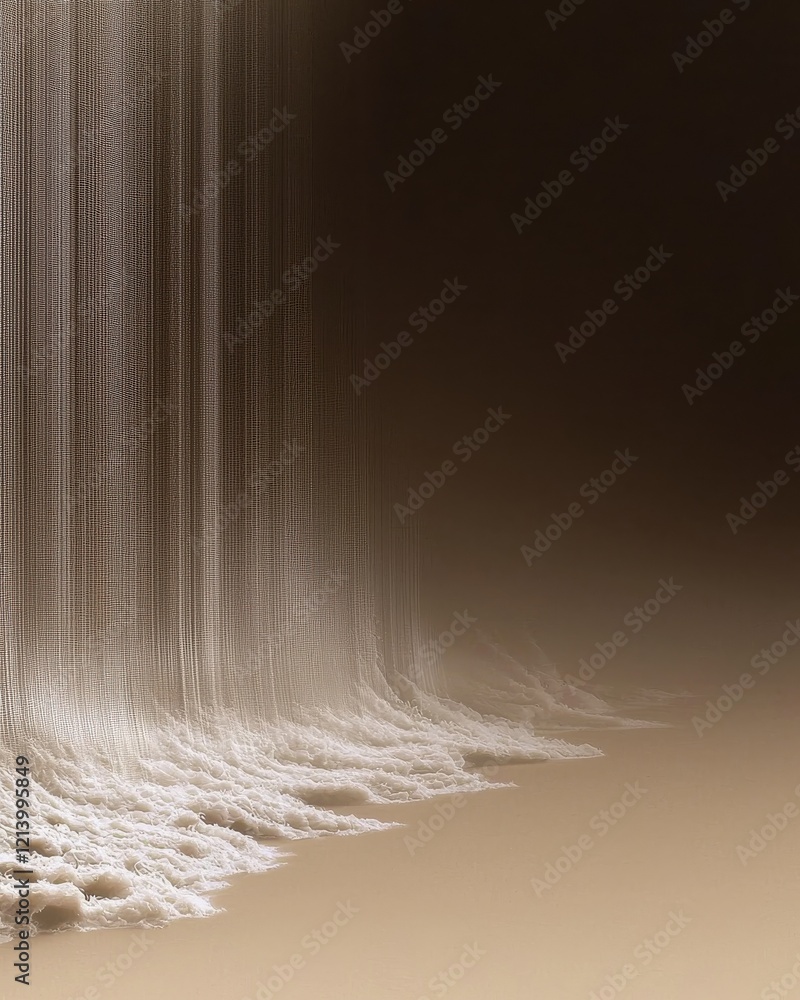 Poster elegant mocha mousse color diagonal gradient design soft textures aesthetic art minimalist environme