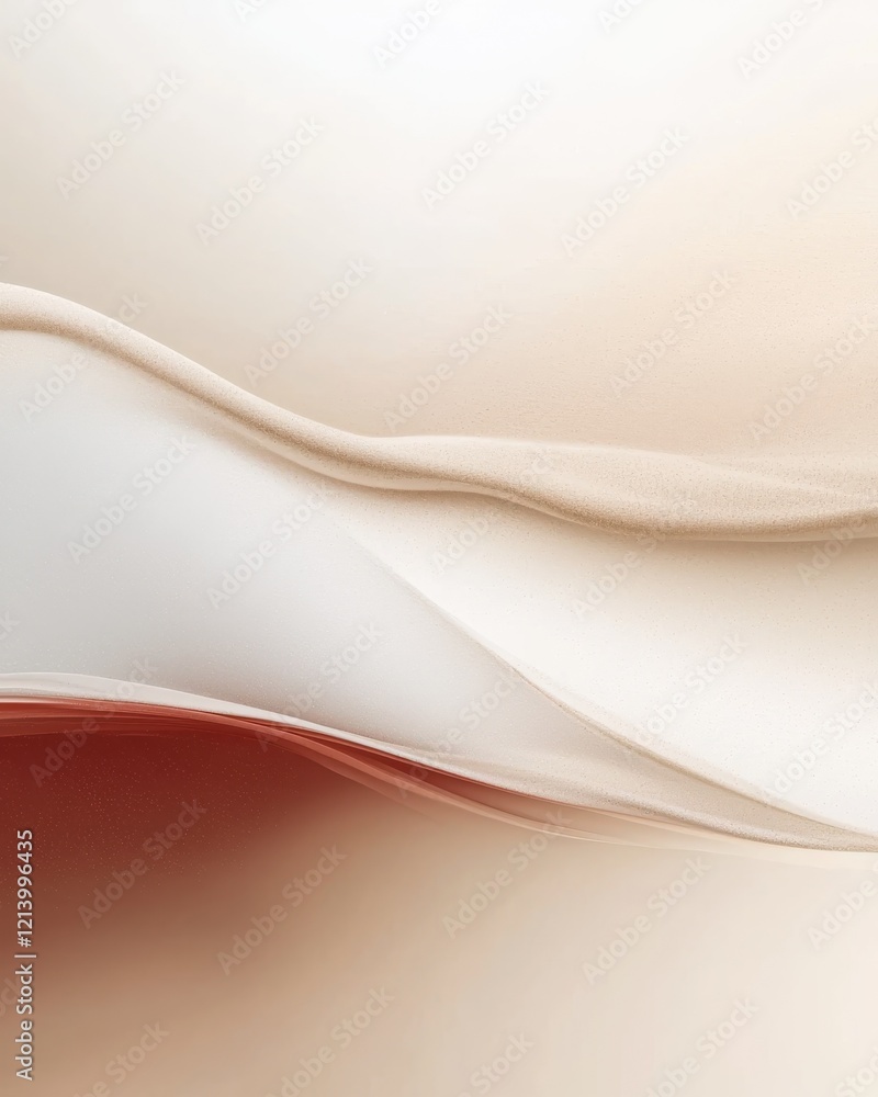 Aufkleber elegant mocha mousse abstract swirl patterns warm brown gradients artistic design smooth transitions