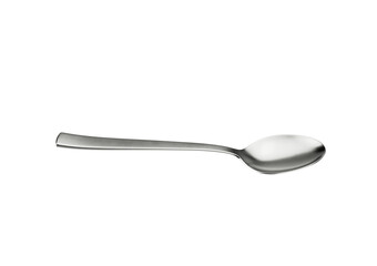 A Gleaming Metal Spoon With Its Elongated Handle And Rounded Bowl 3D Illustration