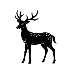 deer silhouette vector