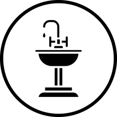 Drinking Fountain icon style