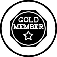 Golden Members icon style