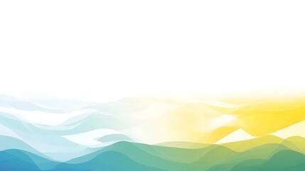 Obraz premium Abstract wavy landscape background