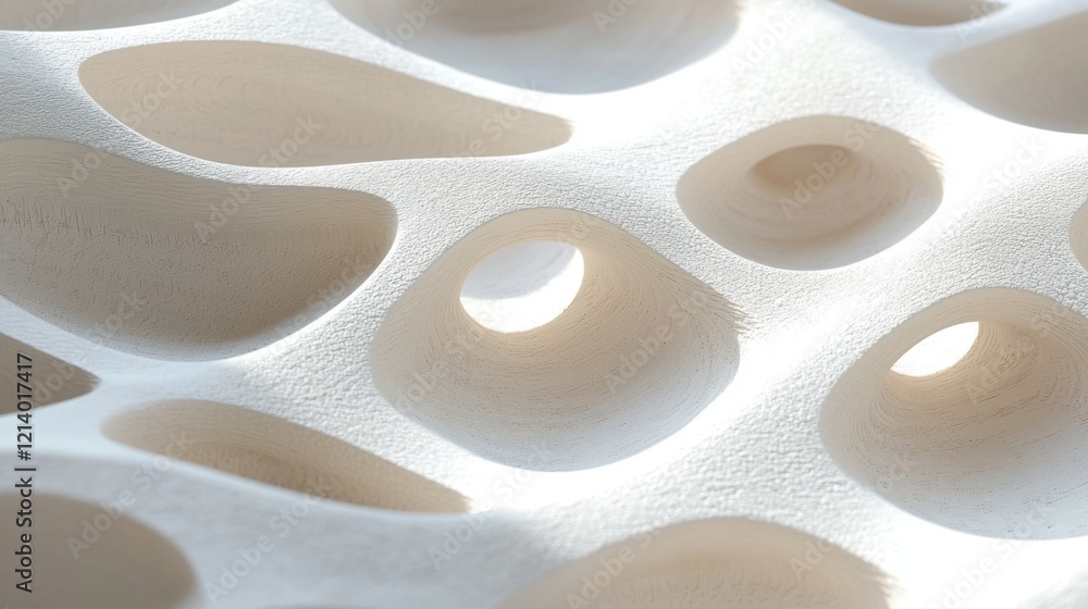 Poster textured backdrop with intricate patterns and soft illuminations
