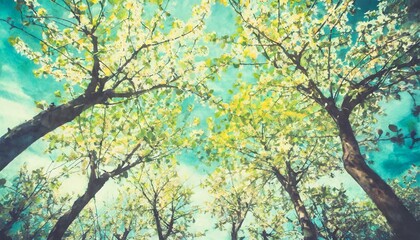 Fototapeta premium 葉桜