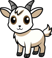 Baby Goat Cartoon