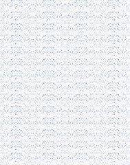 Obraz premium Delicate, light-blue patterned design repeating on a white background