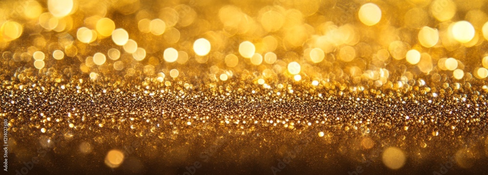 Poster golden wave patterns create a stunning abstract background in dark tones for design and artwork