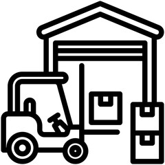 Warehousing Icon