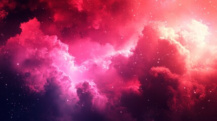 Dramatic Sky Textures with Soft Light and Space Effects