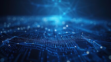Abstract Digital Network Background