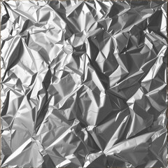 Silver background metal foil