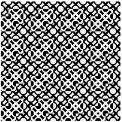 Seamless pattern with repeating abstract shapes.Black and white texture.Design element for prints, decoration, cover, textile,wallpaper, background, wrapping paper, clothing, fabric, package, cards.