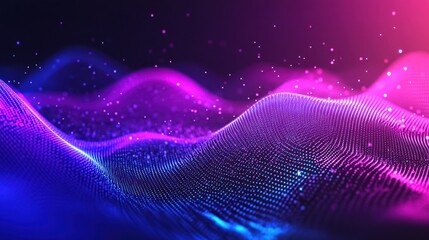 Abstract Digital Landscape