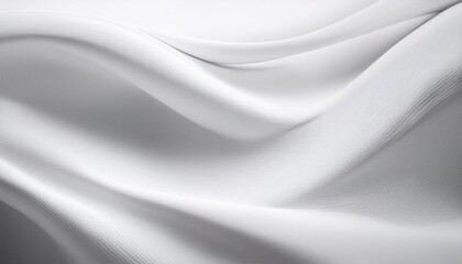 Obraz premium Soft textures and flowing shapes create abstract white background