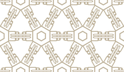Seamless geometric line pattern in fashion style. for wallpaper, packaging, business card, fabric print.