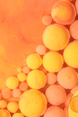 oil, water and milk create interesting pictures