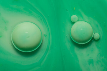 oil, water and milk create interesting pictures