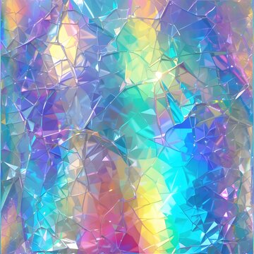 Fondo hologr&aacute;fico abstracto de textura iridiscente de l&aacute;mina de arco iris hologr&aacute;fico