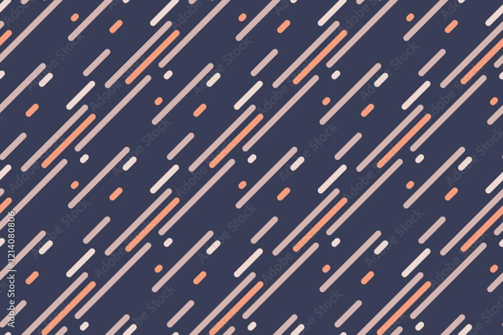 Poster retro-inspired striped pattern with bold lines and colourful design. ideal for modern textile prints