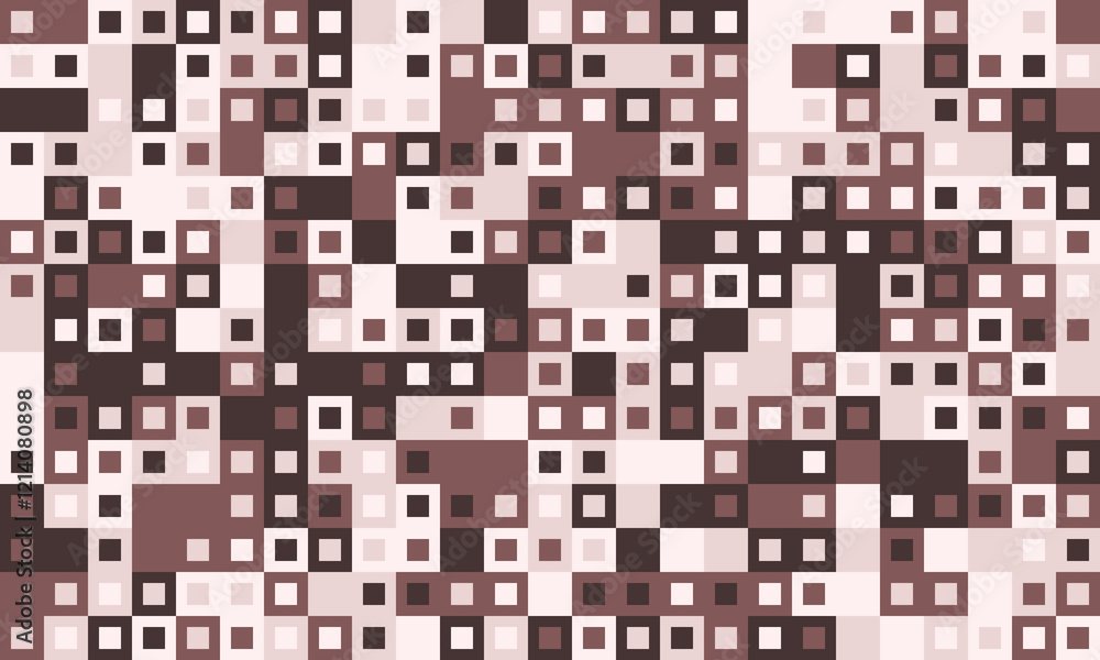 Poster textured cube pattern with colourful tiles and elegant symmetry. ideal for graphic design projects, 
