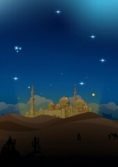 raw Islamic theme poster