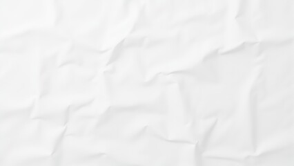 Textured white surface with intricate folds and creases creates an abstract artistic backdrop